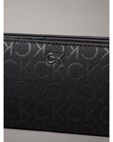 Calvin Klein portefeuille zip avec logo