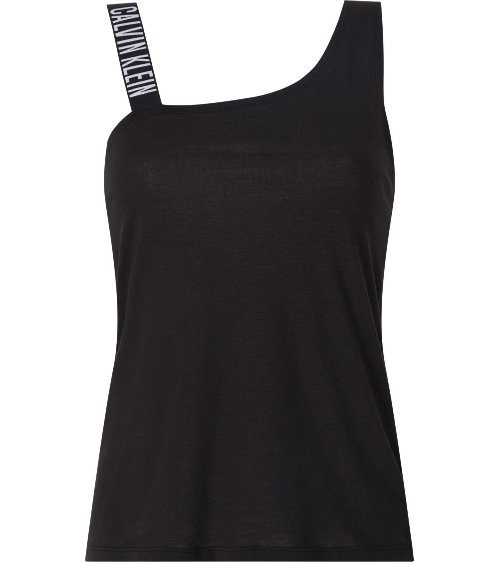 Calvin Klein One-Shoulder-Top mit Logo