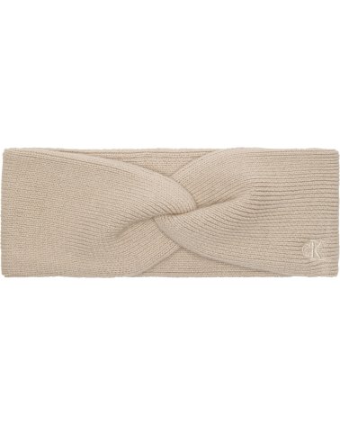 Calvin Klein bonnet côtelé avec logo