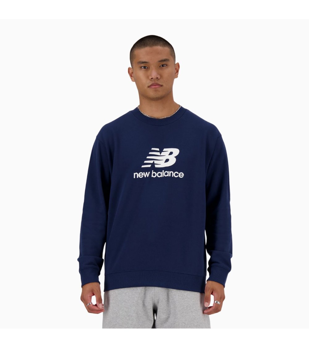 New Balance front logo crew neck sweatshirt
