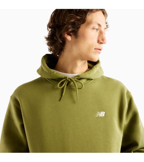 New Balance felpa con cappuccio con tasca frontale