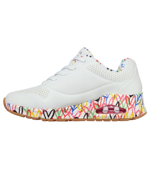 Skechers Uno Loving Love Sneakers niedrig
