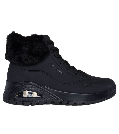 Skechers Uno Rugged bottines avec lacets et fourrure