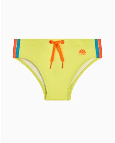 Sundek swim brief with adjustable drawstring