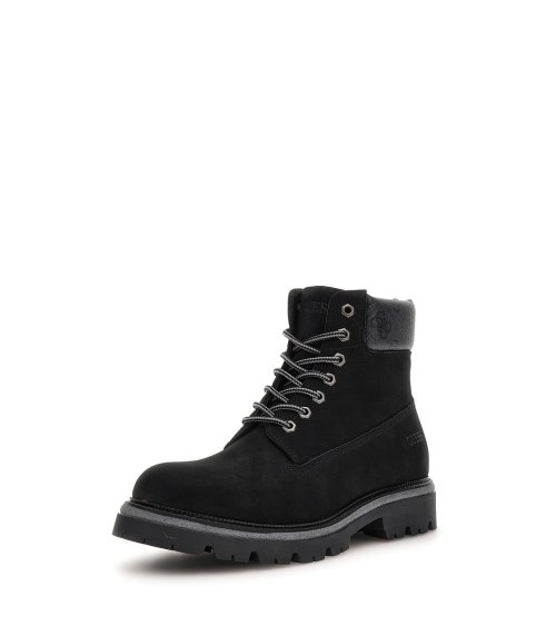 Guess stivaletti in camoscio con lacci