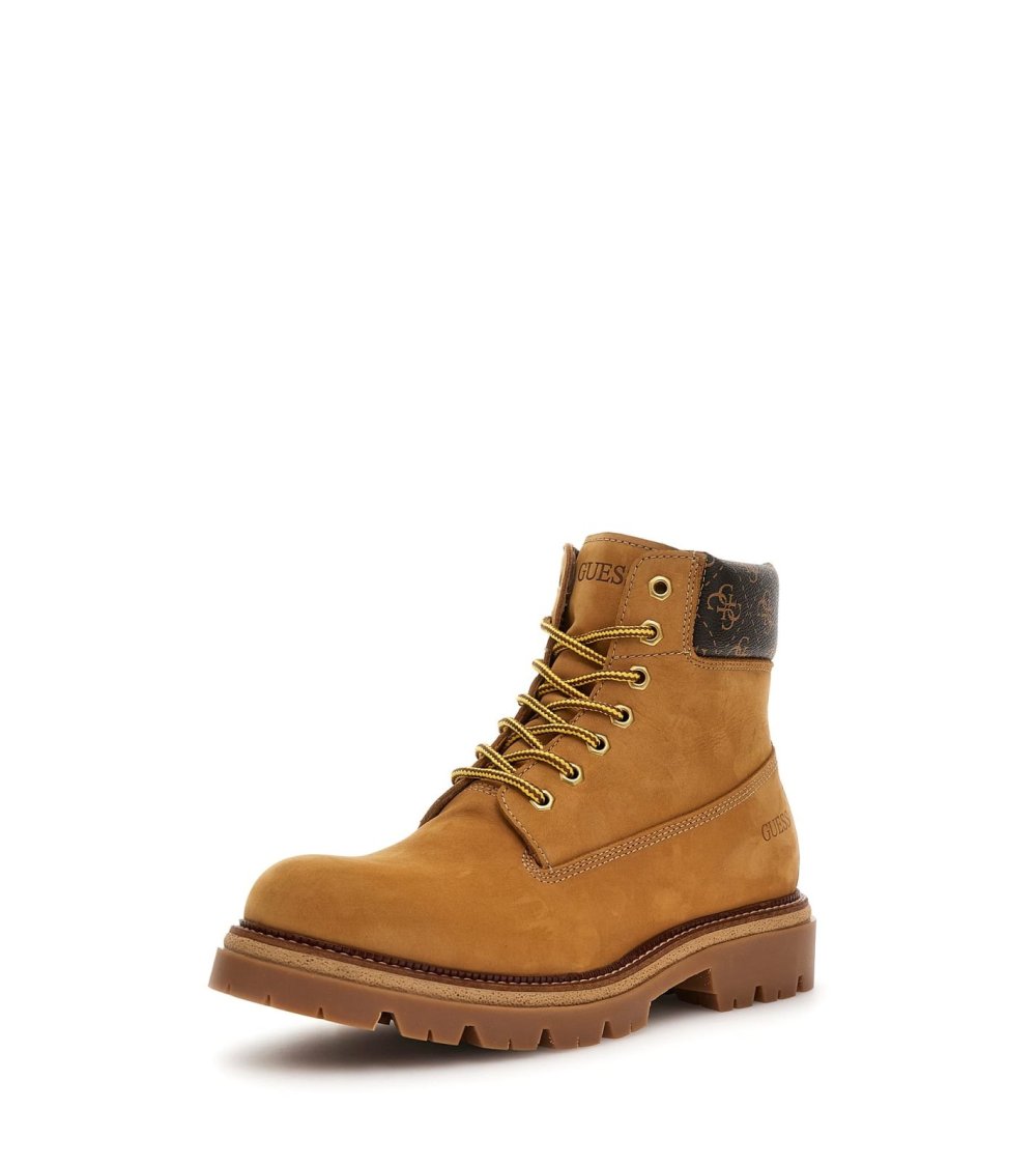 Guess bottines en daim avec lacets