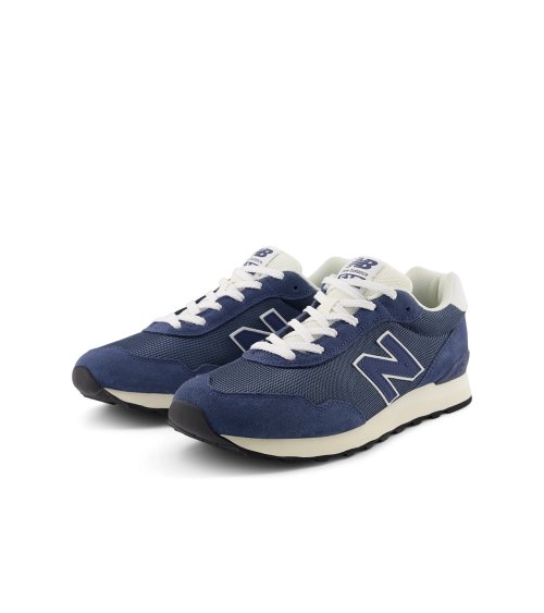 New Balance sneakers basse mesh e camoscio