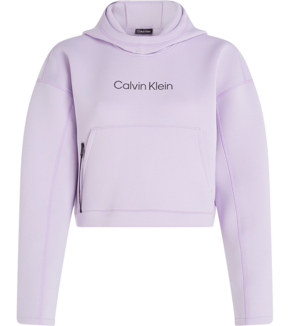 Calvin Klein felpa con cappuccio e tasca frontale