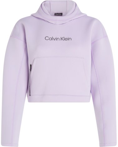 Calvin Klein felpa con cappuccio e tasca frontale