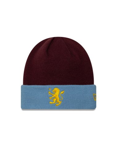 New Era berretto in maglia con leone ricamato
