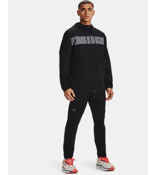 Under Armour felpa con cappuccio con zip e tasche