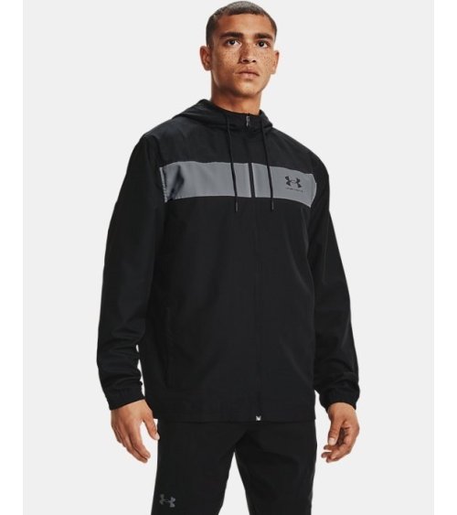 Under Armour felpa con cappuccio con zip e tasche
