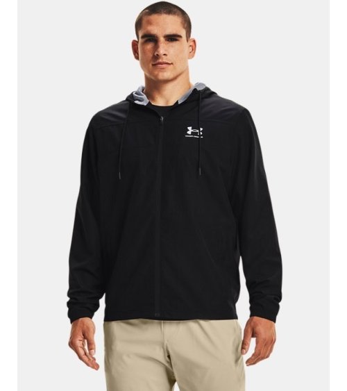 Under Armour felpa con cappuccio con zip e tasche