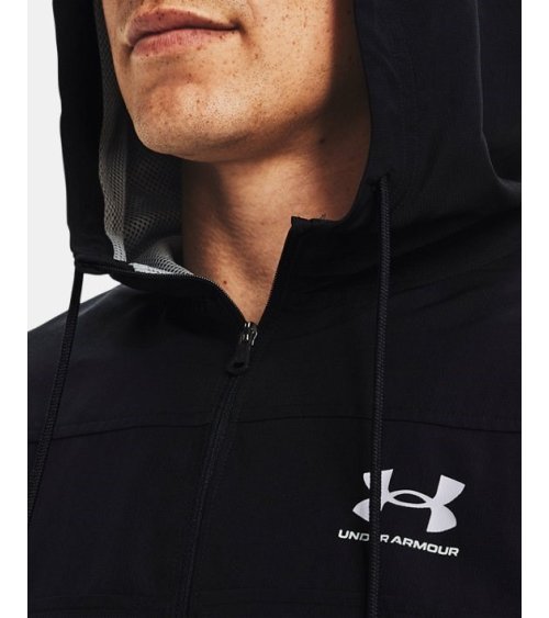 Under Armour Kapuzenjacke mit Reißverschluss und Taschen