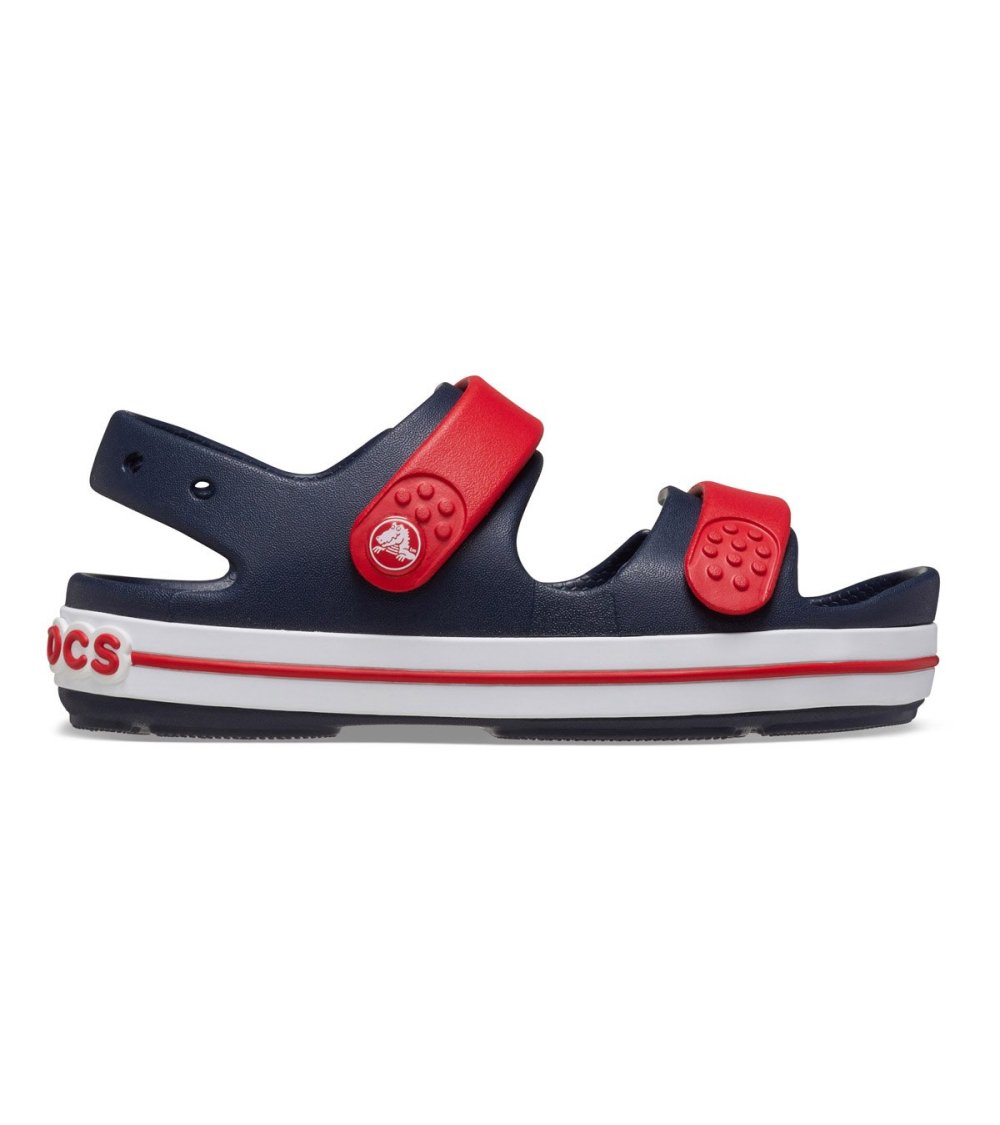 Crocs slides with adjustable strap
