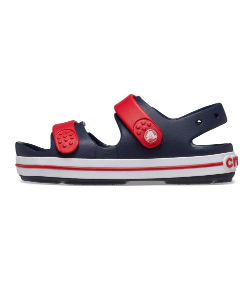 Crocs slides with adjustable strap