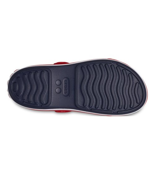 Crocs slides with adjustable strap