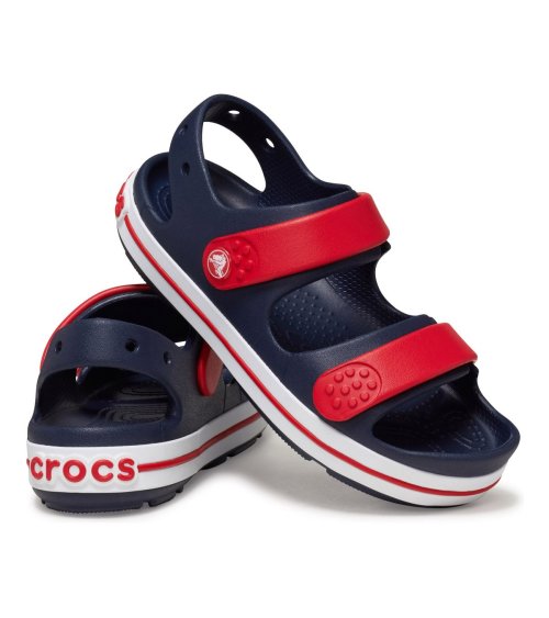 Crocs slides with adjustable strap