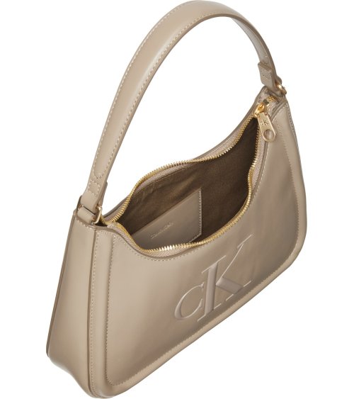 Calvin Klein borsa a spalla con zip