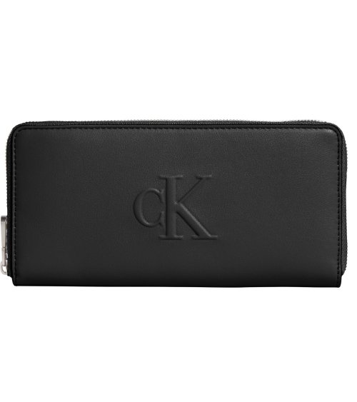 Calvin Klein portafoglio lungo con zip