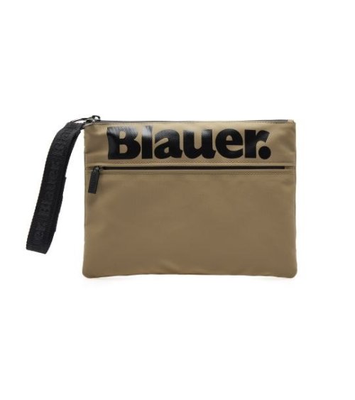 Blauer rechteckige Umhängetasche
