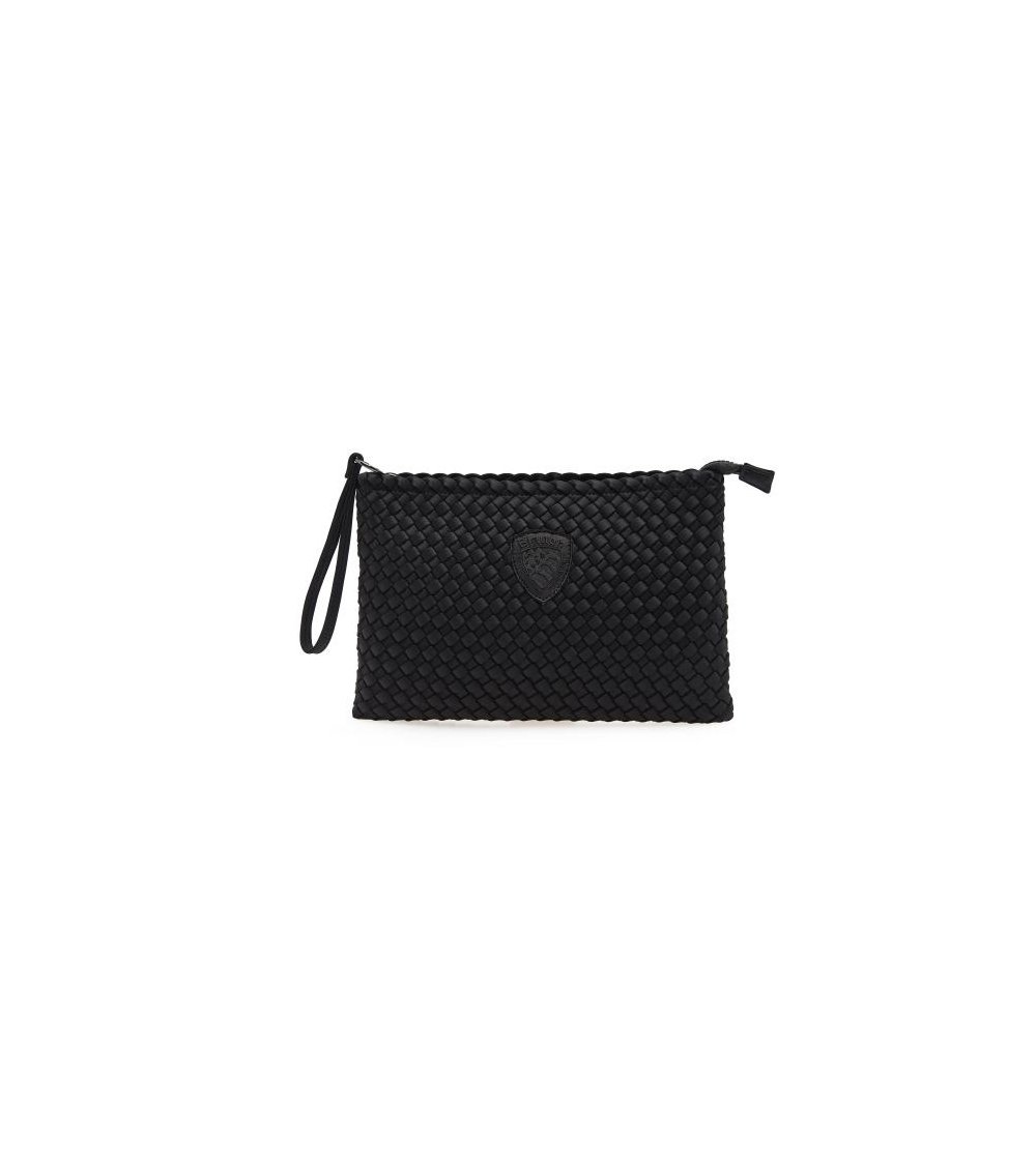 Blauer woven shoulder bag
