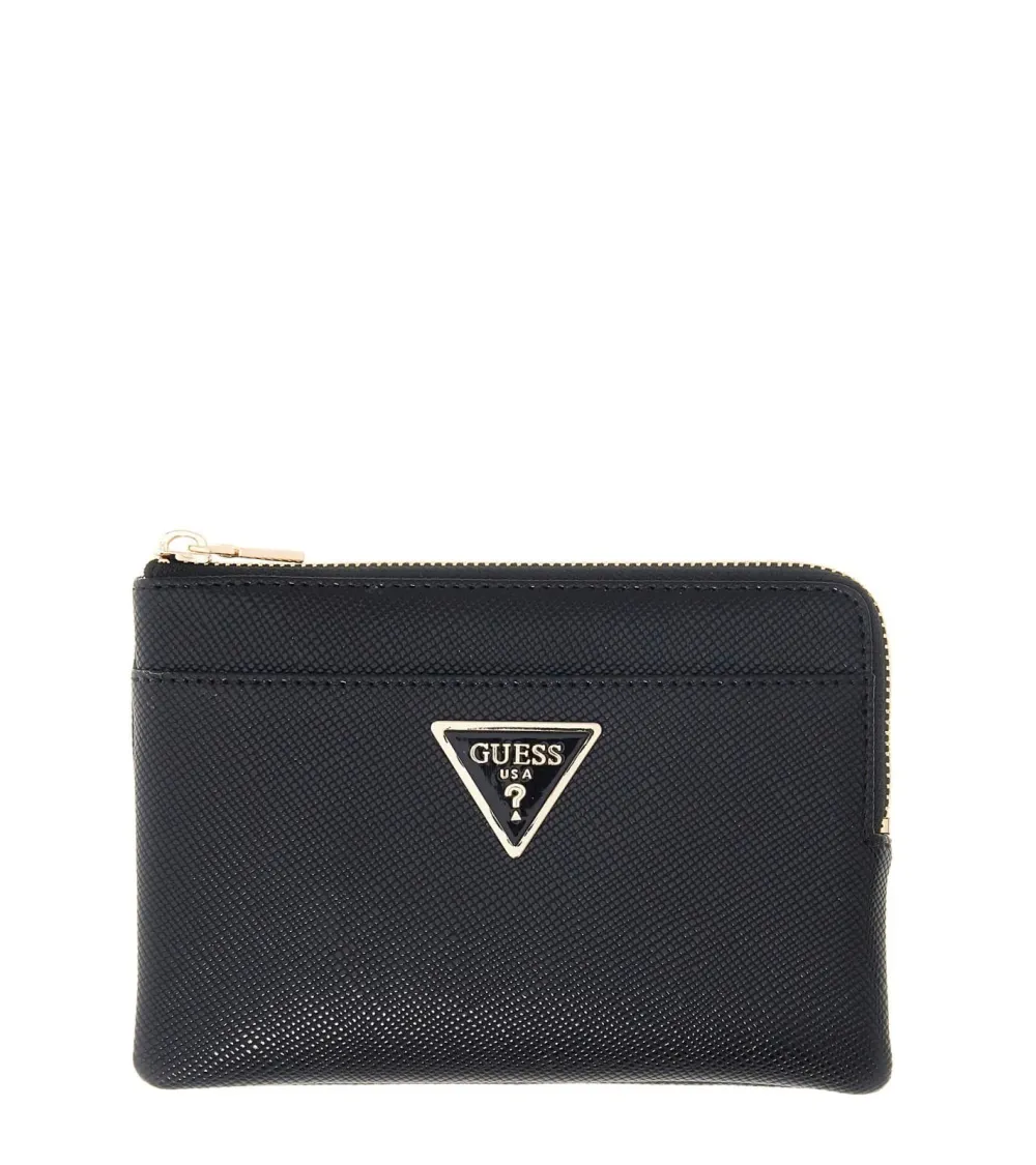 Guess zip wallet faux leather