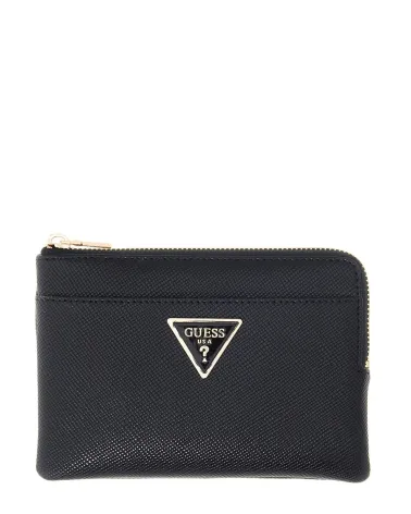 Guess zip wallet faux leather