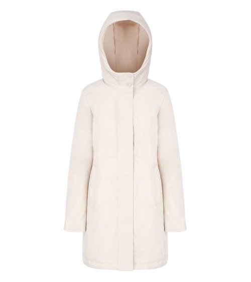 Geox cappotto impermeabile lungo con cappuccio