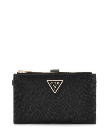 Portafoglio Guess con chiusura zip