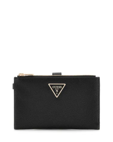Portafoglio Guess con chiusura zip