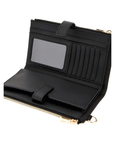 Guess wallet with zip closure
