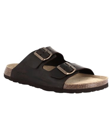 Grunland sandals double strap and buckle