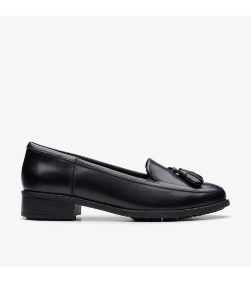 Clarks mocasines Havisham Edge con tacón medio