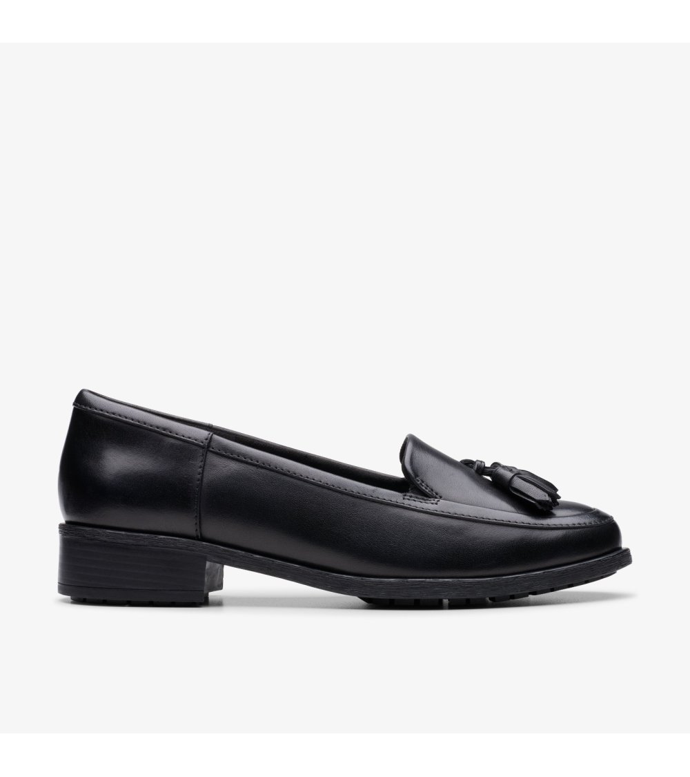 Clarks Havisham Edge loafers with mid heel