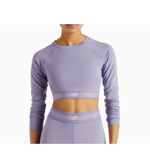 New Balance reggiseno allenamento maniche lunghe
