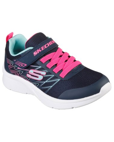 Skechers Microspec Bold Delight low strap sneakers