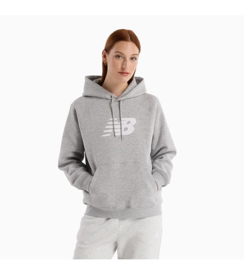 New Balance Kapuzenpullover mit Front-Logo