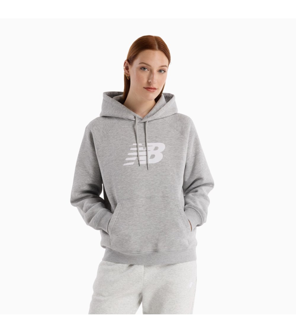 New Balance Kapuzenpullover mit Front-Logo