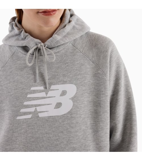 New Balance Kapuzenpullover mit Front-Logo
