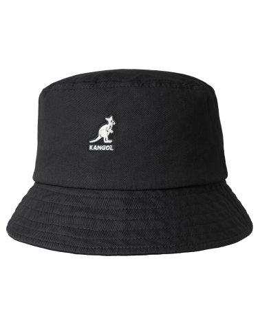 Kangol washed fabric bucket hat