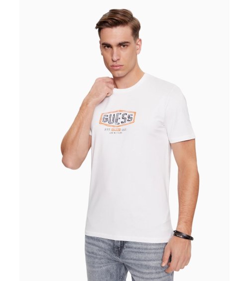 Camiseta Guess de manga corta con estampado