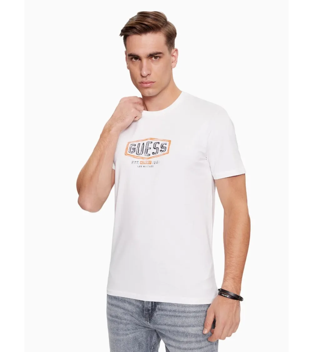 Guess short-sleeve T-shirt with print