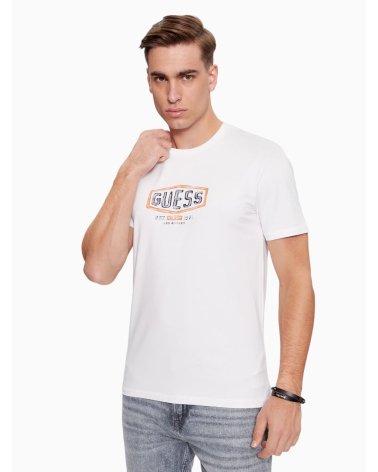 Camiseta Guess de manga corta con estampado