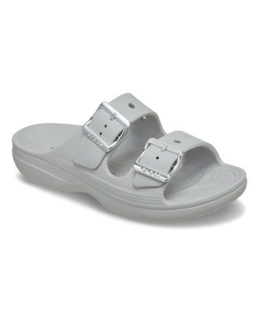 Crocs slide with double adjustable buckle