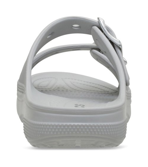Crocs slide with double adjustable buckle