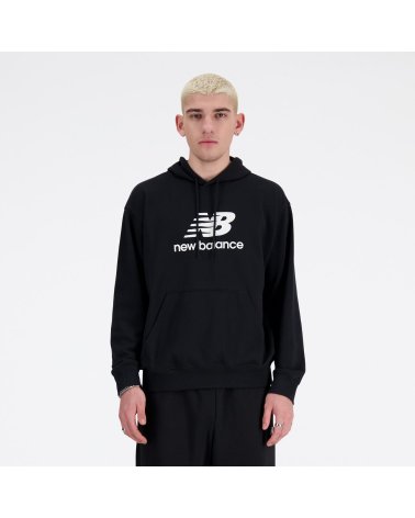New Balance felpa con cappuccio con logo