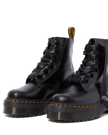 Dr Martens Molly leather lace-up boots