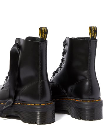 Dr Martens Molly Leder Schnürstiefel