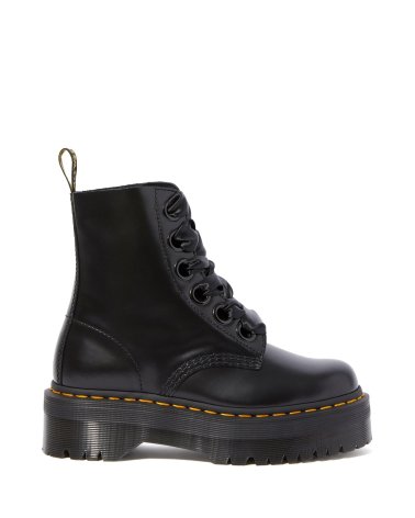 Dr Martens Molly leather lace-up boots